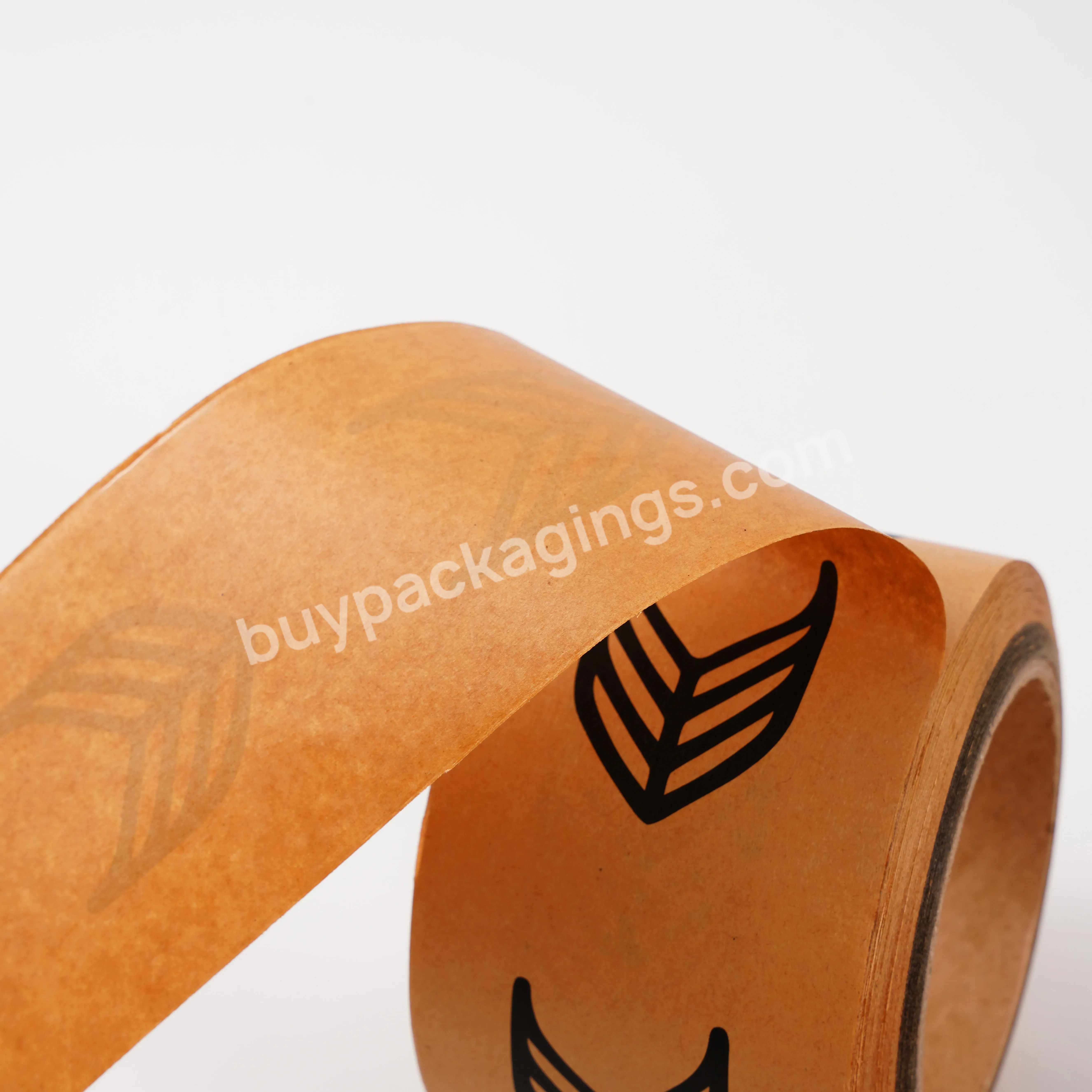 Can Be Customized With Any Logo And Printed With Kraft Paper Tape For Packaging And Sealing - Buy Customizable Tape,Printed Kraft Paper Tape,Kraft Paper Tape.