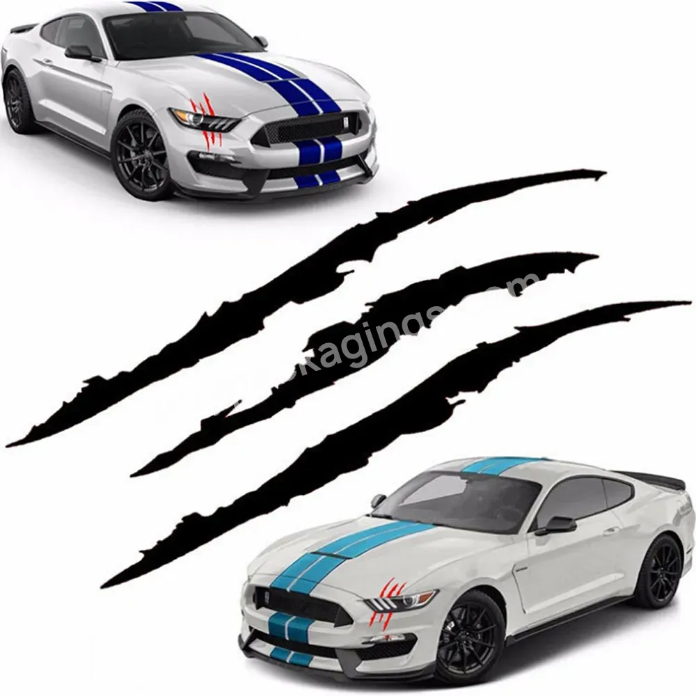 Car Styling Ghost Claw Scratch Stripe Marks Headlight Decal Vinyl Decal Auto Body Decorative Stickers Pvc Carving Vinyl Decal - Buy Car Styling Ghost Claw Scratch Stripe Marks,Headlight Decal,Vinyl Decal Auto Body Decorative Stickers.