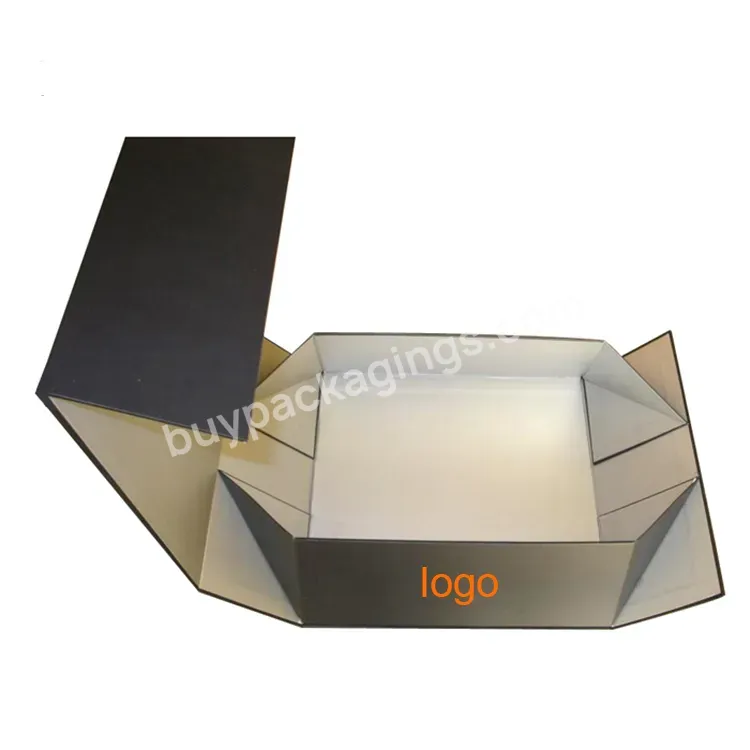 Cardboard Box Matte Lamination Luxury Custom Design Full Color Black With Magnetic Closure Paperboard Recyclable Uv Coating - Buy Cardboard Box,Luxury Cardboard Box,Box With Magnetic Closure.