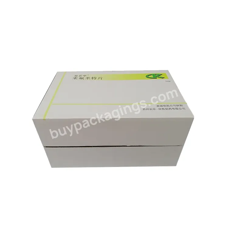 Cardboard Drug Shipping Corrugated Packaging Fold Paper Box With Logo Custom - Buy Cardboard Box,Drug Shipping Box,Packaging Paper Box.