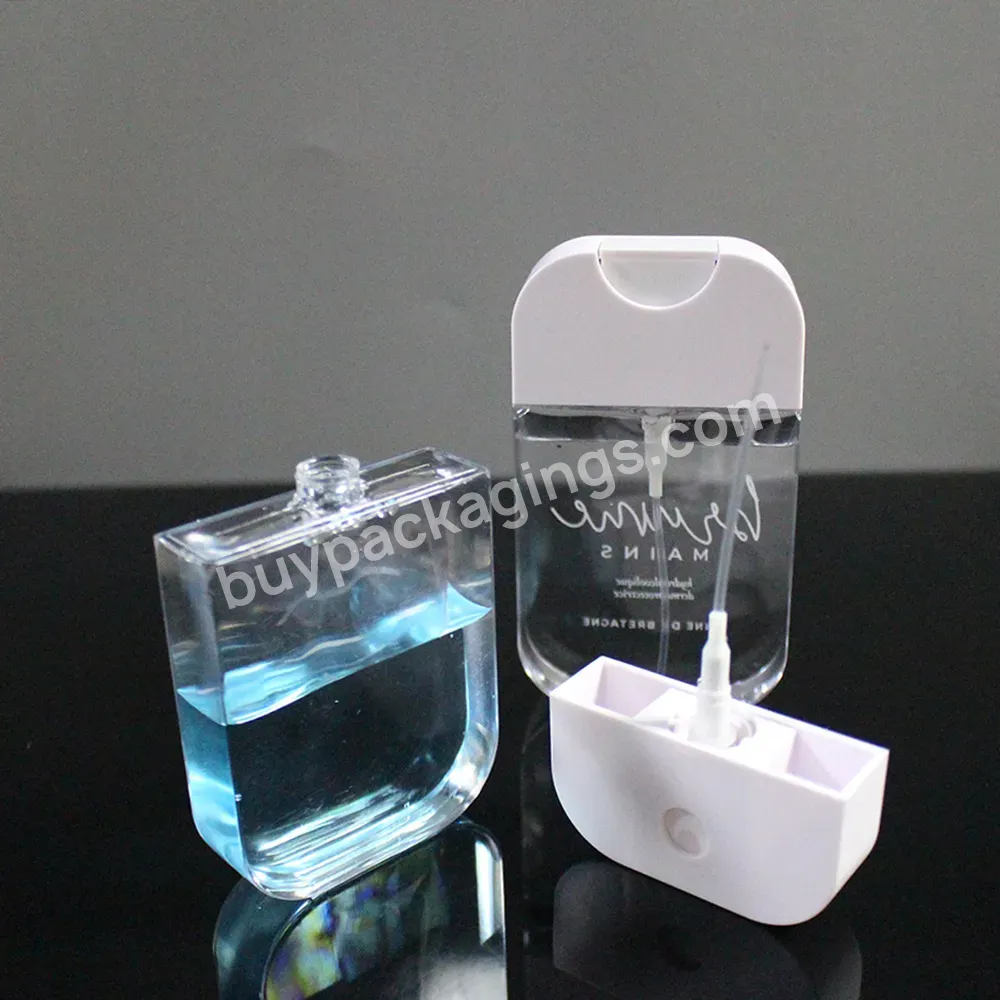 Cellphone Shaped Plastic Travel Pocket Size Alcohol Perfume Hand Sanitizer Flat Mist Spray Credit Card Bottle With Printing - Buy Empty Perfume Bottle,Water Mist Spray Bottle,Perfume Refill Bottle.
