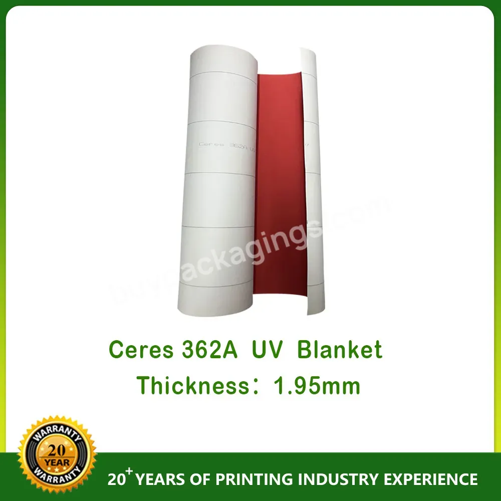 Ceres 362 Uv Printing Offset Blanket - Buy Offset Blanket,Rubber Blanket,Uv Rubber Blanket.