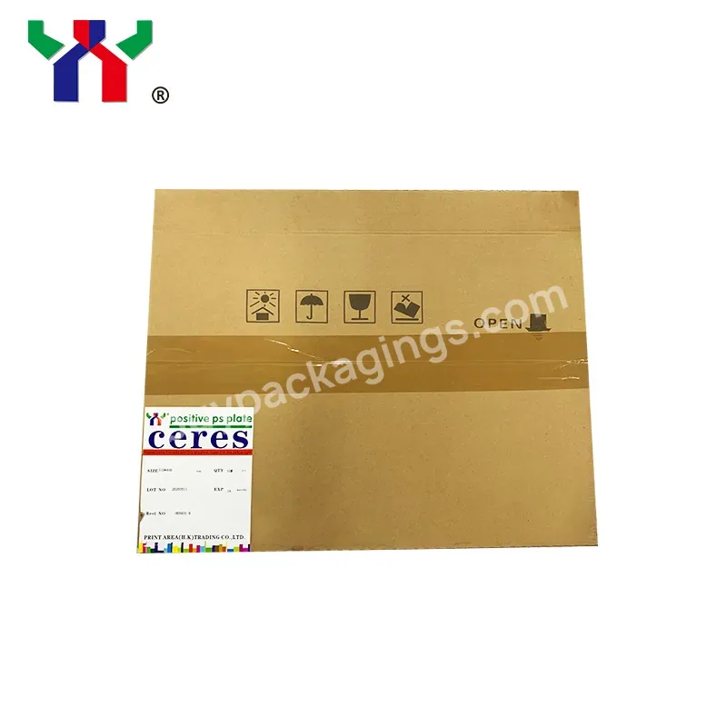 Ceres 510*400*0.15mm Ps Positive Plate For Gto52 Offset Printing Machine,100 Pcs/carton