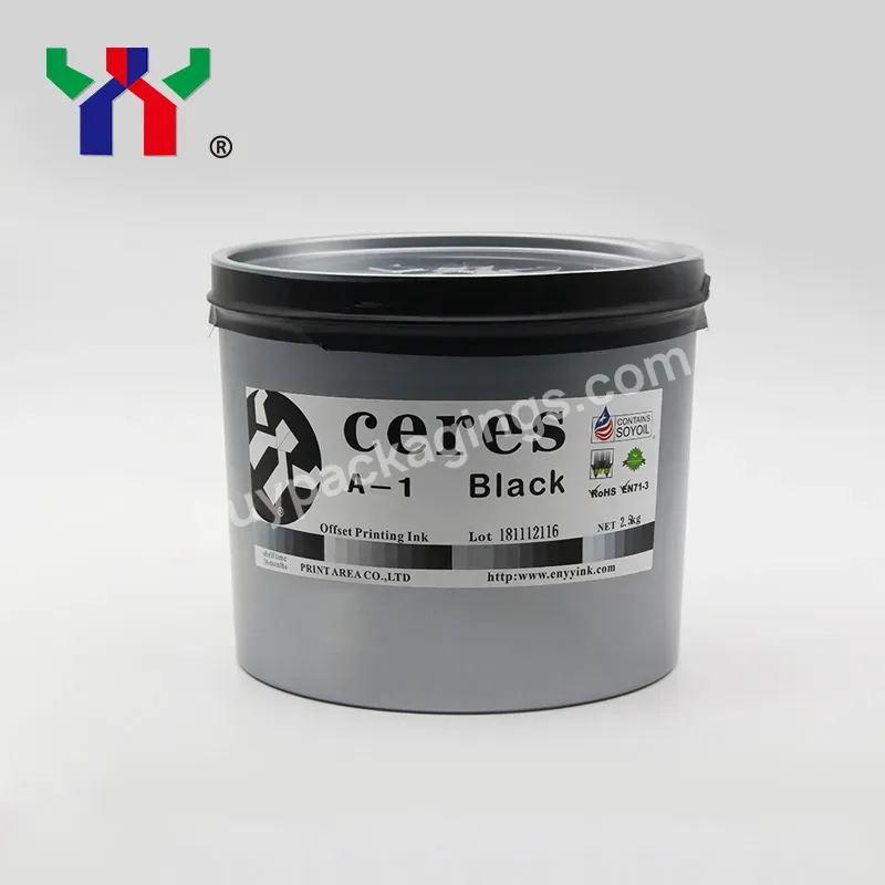 Ceres A-1 Offset Printing Ink For Paper Cmyk,2.5kg/can
