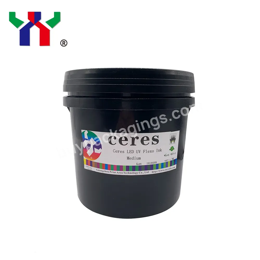 Ceres Factory High Quality Uv Led Flexo Ink For Film Printing,Medium,5 Kg/can - Buy Uv Flexo Ink,Flexo Ink,High Density Uv Flexo Ink.