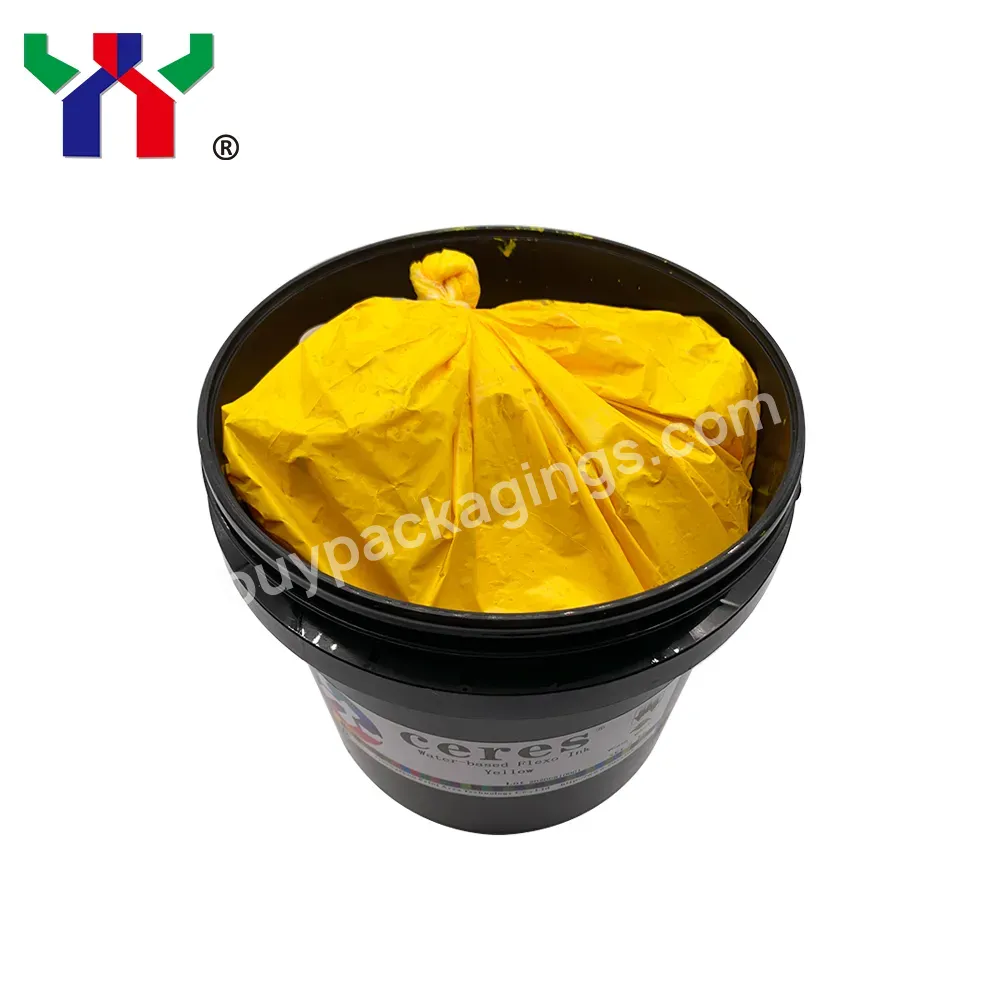 Ceres High Quality Water Based Flexo Ink For Paper,Yellow,5 Kg/can - Buy Water Based Flexo Ink,Flexo Ink,Price Of Flexo Ink.