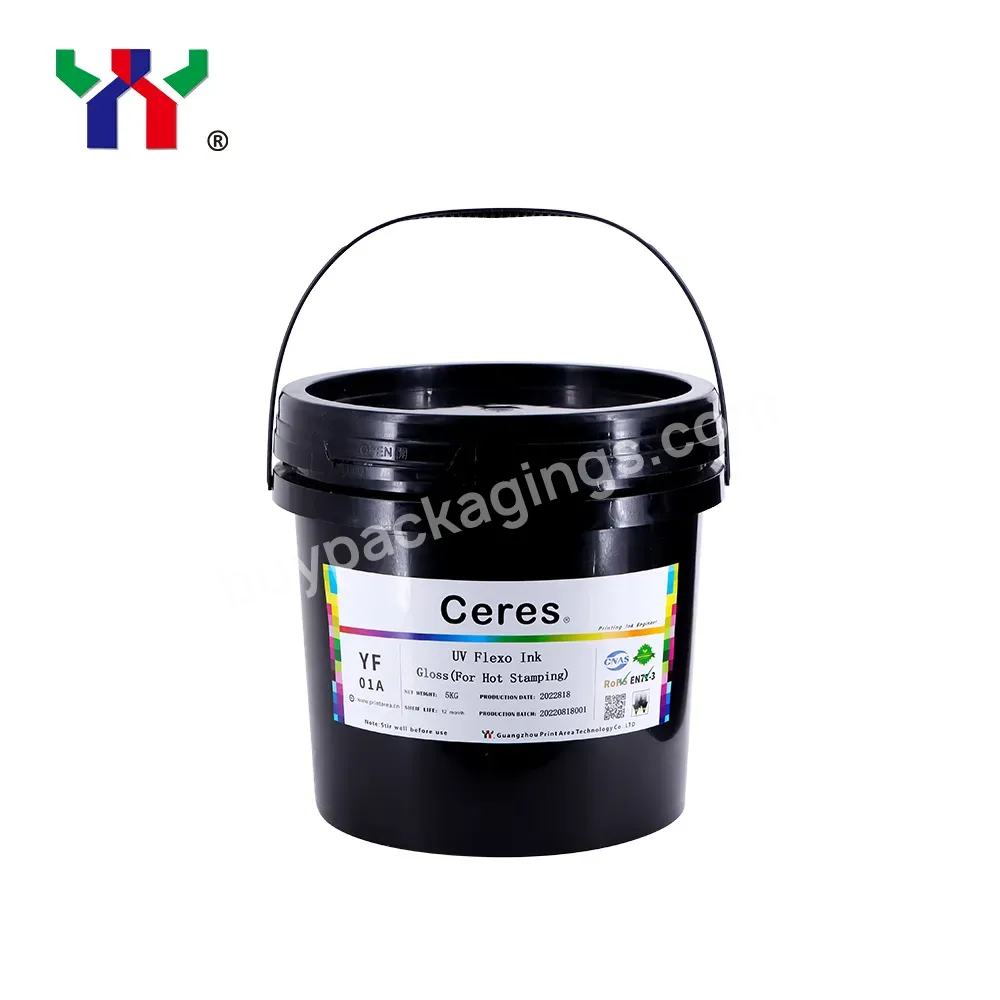 Ceres Hot Stamping Uv Flexo Varnish Package 5kg/can