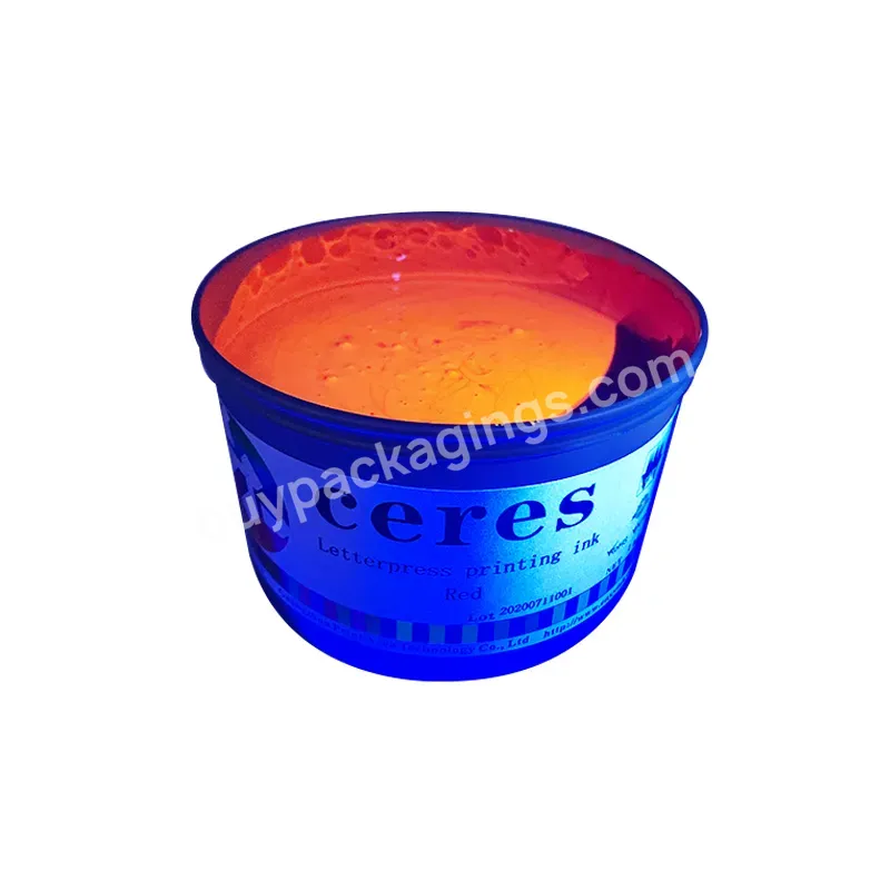 Ceres Offset Printing Uv Invisible Ink,Red To Yellow,1kg/can - Buy Uv Invisible Ink,Security Ink,Invisible Ink Red To Yellow.