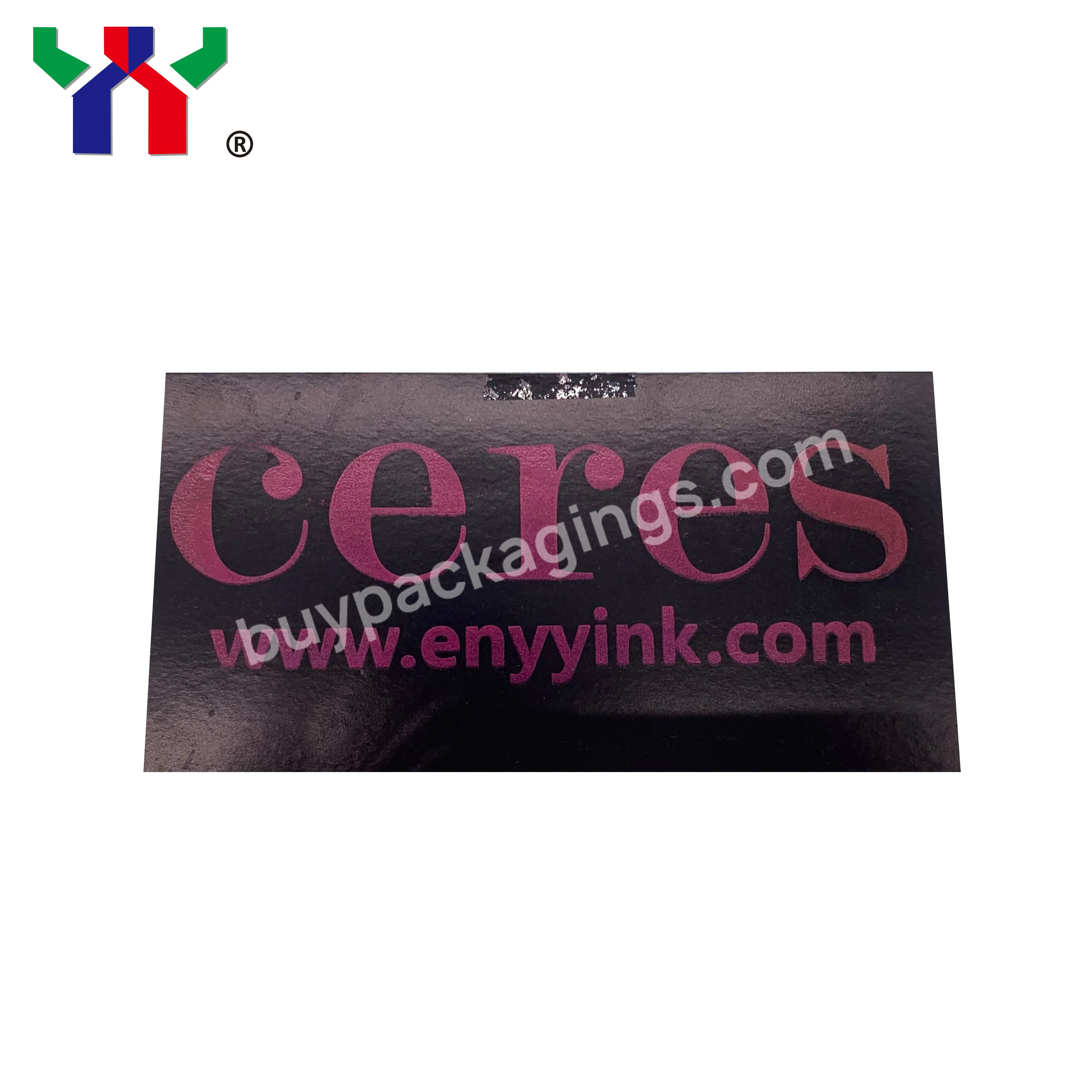 Ceres Screen Printing Optical Variable Ink Yy9 Purple Red To Greren,100 G/bottle - Buy Optical Variable Ink,Screen Printing Optical Variable Ink,Screen Printing Ink.