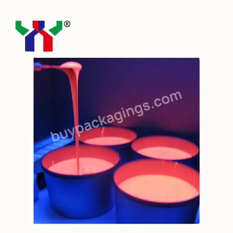 Ceres Screen Printing Uv Invisible Ink,Colorles To Red,Uv Dry - Buy Invisible Ink,Uv Offset Printing Ink,Uv Invisible Ink.