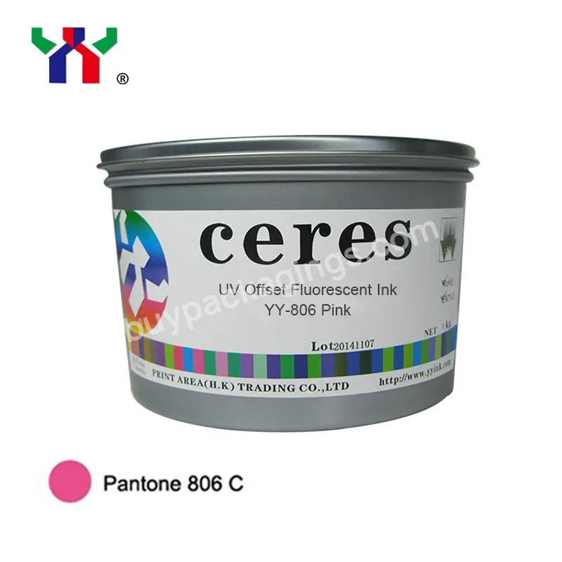 Ceres Uv Offset Printing Fluorescent Ink,Uv Dry