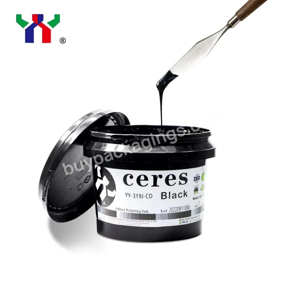 Ceres Yy-319j-cd Uv Offset Ink Printing On Bank Card,Black Color - Buy Uv Offset Ink,Card Printing Uv Offset Ink,Uv Offset Printing Ink.