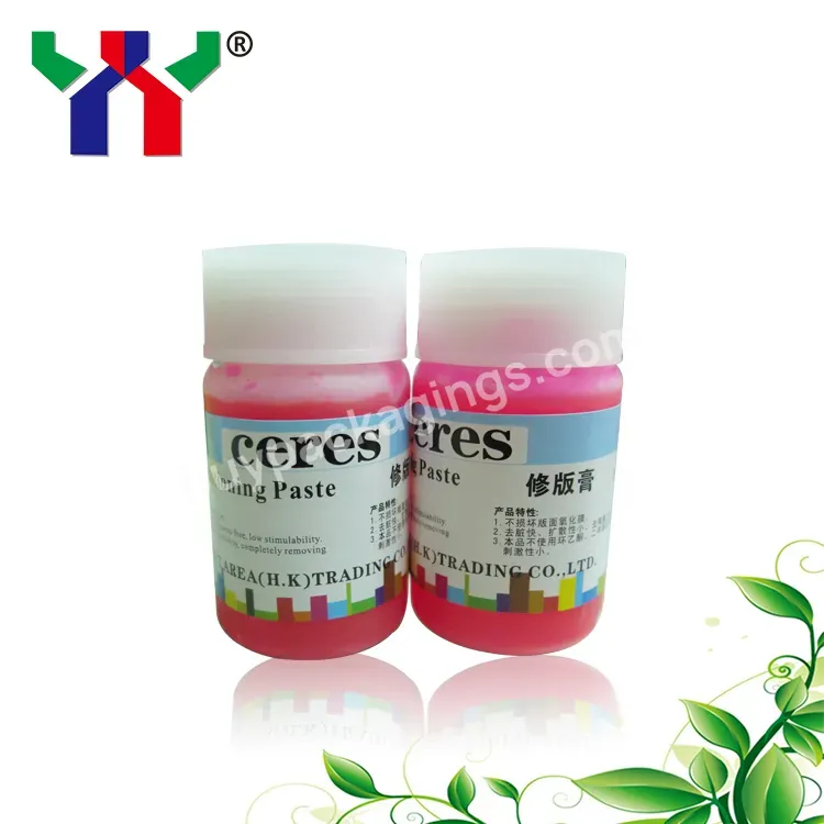 Ceres Yy-388 Image Remover Paste For The Ps Plates/ctp Plates