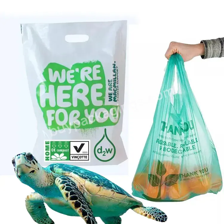 Cheap Biodegradable Custom Printed Supermarket Shopping Packaging Hdpe T-shirt Plastic Thank You Bag - Buy Thank You Bag,T-shirt Thank You Bag,Plastic Thank You Bag.