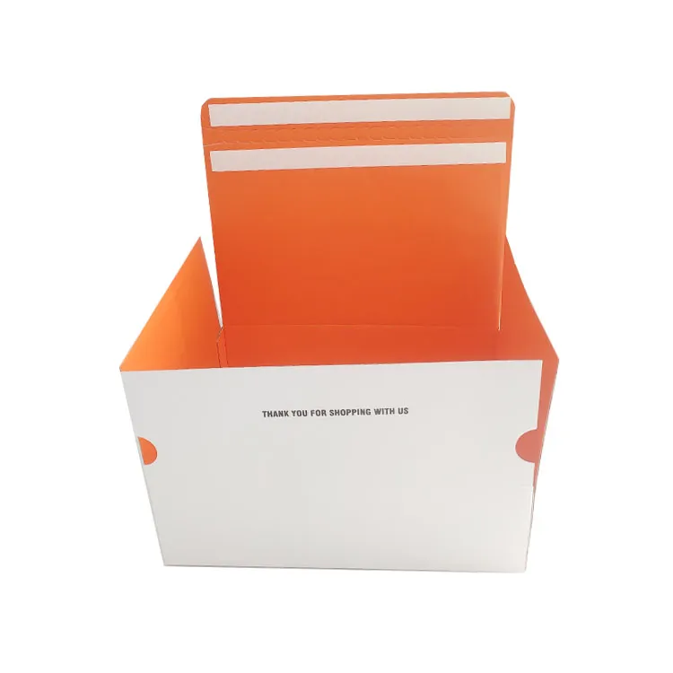 Cheap Clothing Packaging Cardboard Mailing Shipping Box white Big Shipping Box Corrugated Carton Tuck Top Mail Box