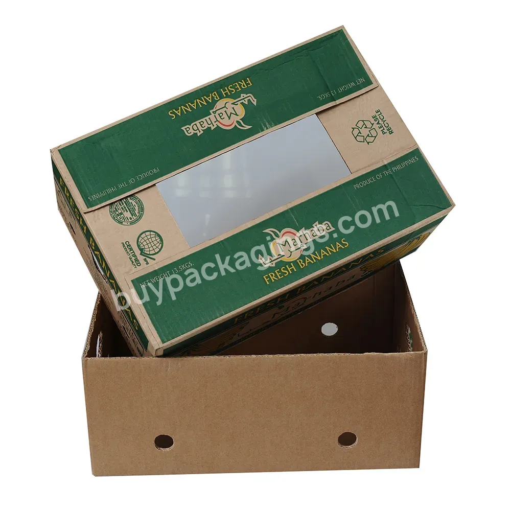 Cheap Custom Paper Packaging Fruit Vegetables Shipping Banana Packing Cartons Boxes On Sale - Buy Factory Price Rigid Corrugated Strong B-flute Fresh Fruit Vegetable Cardboard Banana Box,Custom Wholesale Price Cardboard Banana Carton Box For Fruit An