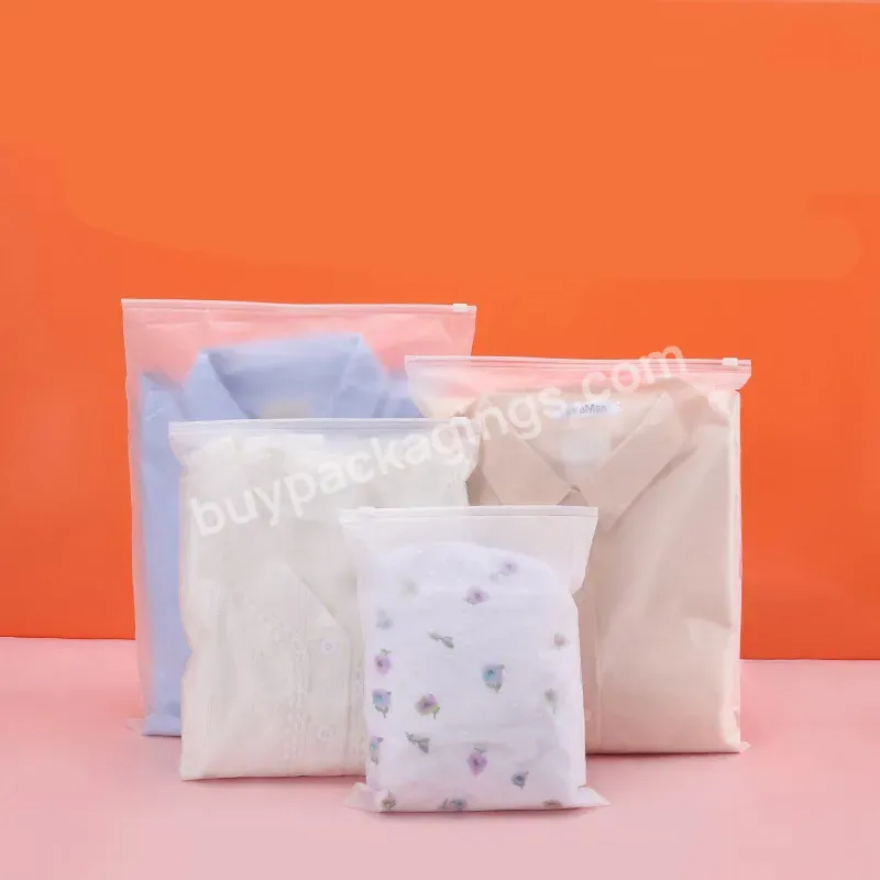 Cheap Custom Wig Bags With Packaging Zipper Tote Bags - Buy Custom Matte/frosted Biodegradable Plastic Packaging Zipper Bags T Shirt Swimwear Zip Lock Clothing Bags With Log,Wholesale Custom Frosted Zipper Plastic Bags For Clothes Packaging With Your