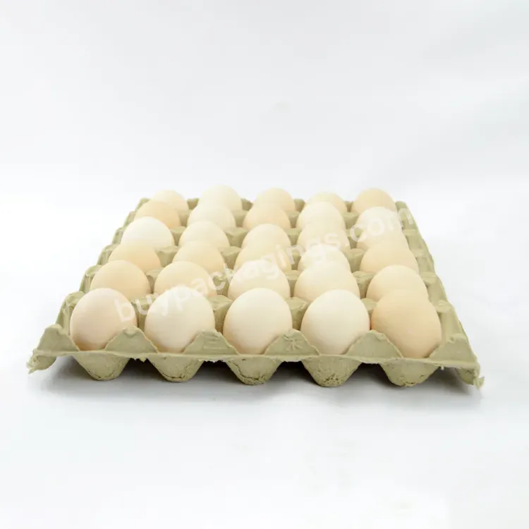Cheap Factory Direct Paper Pulp Egg Carton 30 Cells Eco Friendly Fiber Blister Egg Flat Tray Economy Price - Buy 30 Egg Tray,30 Cells Egg Flat,Paper Pulp 30 Egg.