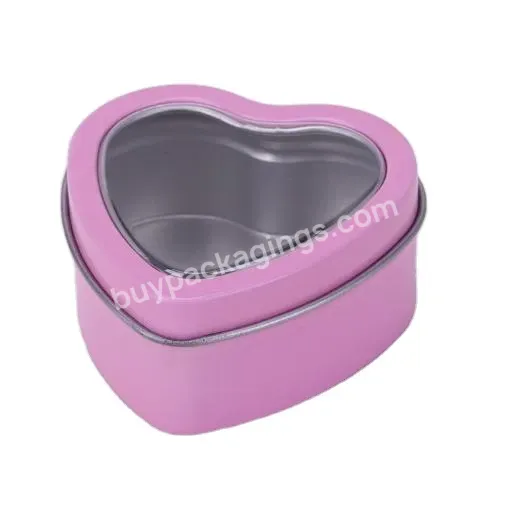 Cheap Factory Price Tinplate Heart Shaped Mini Candy Window Tin Small Jewelry Gift Metal Box Aromatherapy Candle Jar Packaging - Buy Aromatherapy Candle Jar Packaging,Small Jewelry Gift Metal Box,Heart Shaped Mini Candy Window Tin.