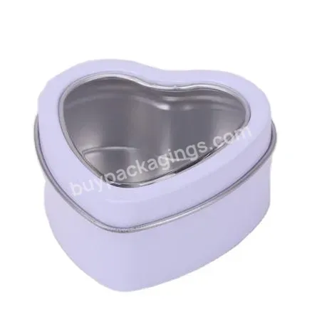 Cheap Factory Price Tinplate Heart Shaped Mini Candy Window Tin Small Jewelry Gift Metal Box Aromatherapy Candle Jar Packaging - Buy Aromatherapy Candle Jar Packaging,Small Jewelry Gift Metal Box,Heart Shaped Mini Candy Window Tin.