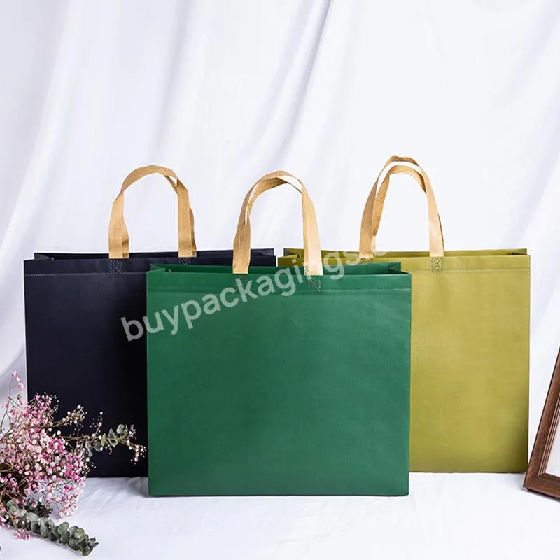 Cheap Fashion Eco Friendly Handmade Non Woven Shopping Bag for Supermarket Custom Cross OEM Customized Logo Style Industrial Day