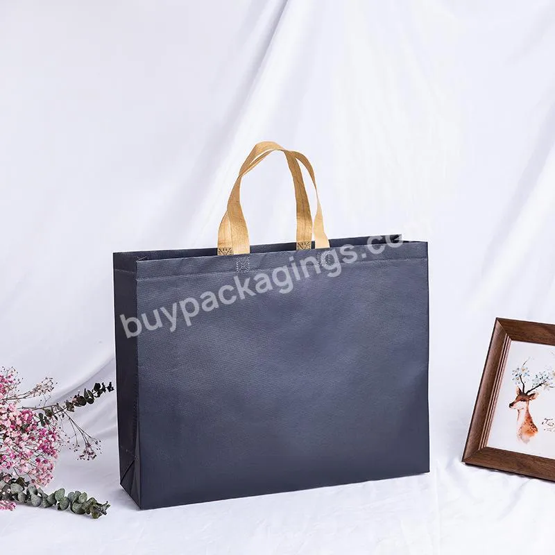 Cheap Fashion Eco Friendly Handmade Non Woven Shopping Bag for Supermarket Custom Cross OEM Customized Logo Style Industrial Day