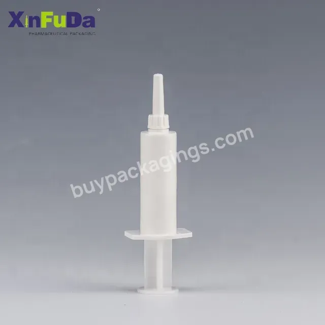 Cheap Price Empty Plastic Pe Veterinary Pharma Packaging 5ml Cow Mastitis Medicine Injection Syringe With Cap 5cc