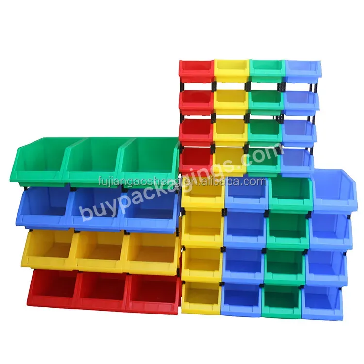 Cheap Price Shelf Bins For Industrial Plastic Portable Boxes Plastic Stackable And Divisible Storage Shelf Bins - Buy Plastic Storage Bins,Cheap Plastic Storage Bins,Stackable Bread Bin.