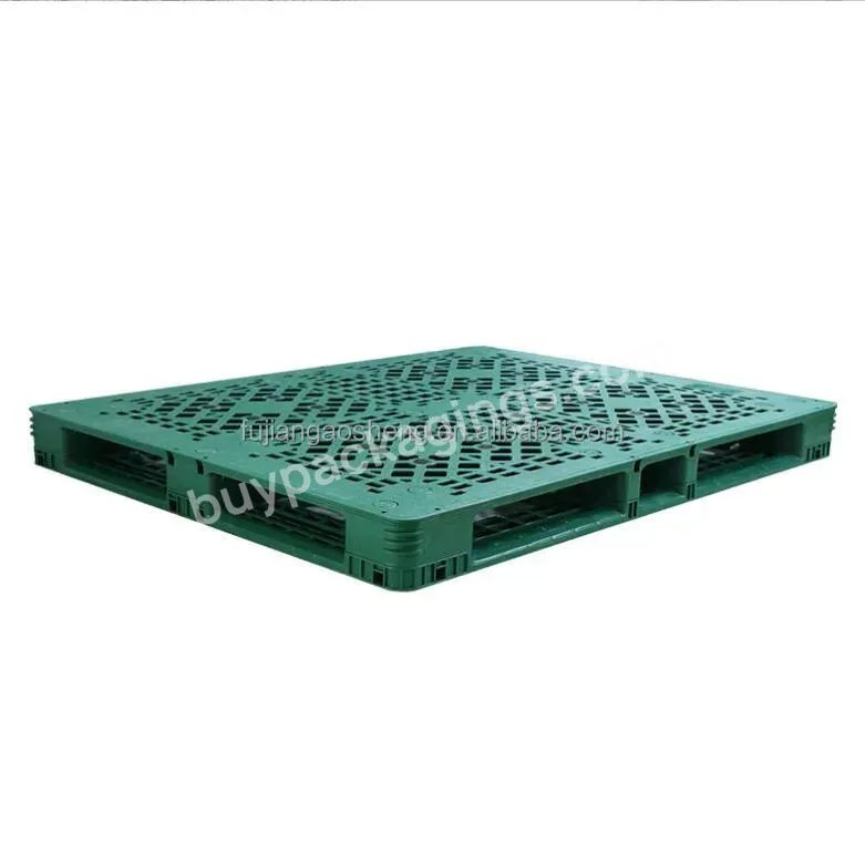 Cheap Price Shipping Storage Heavy Duty Euro Hdpe Large Stackable Pop-top Can Plastic Pallet 1210blue Gaosheng Single Faced