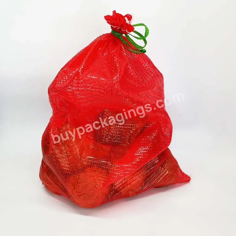 Cheap Wholesale Pp/pe Knitted Plastic Raschel Leno Mesh Packing Bags For Agriculture Fruit Vegetable Form China - Buy Pp Mesh Bag,Pp Leno Mesh Bag,Plastic Mesh Bag.