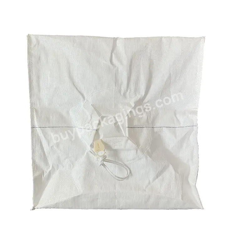 China Agriculture Virgin Material Polypropylene Plastic Sac Pp Woven Recycling Big Feed Rice 1000kg Bulk Bag With Liner