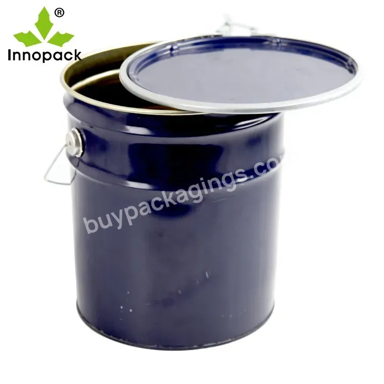 China Big Factory Good Price Metal Bucket With Ring Lock - Buy Red Metal Bucket,Metal Buckets White,Painted Metal Bucket.