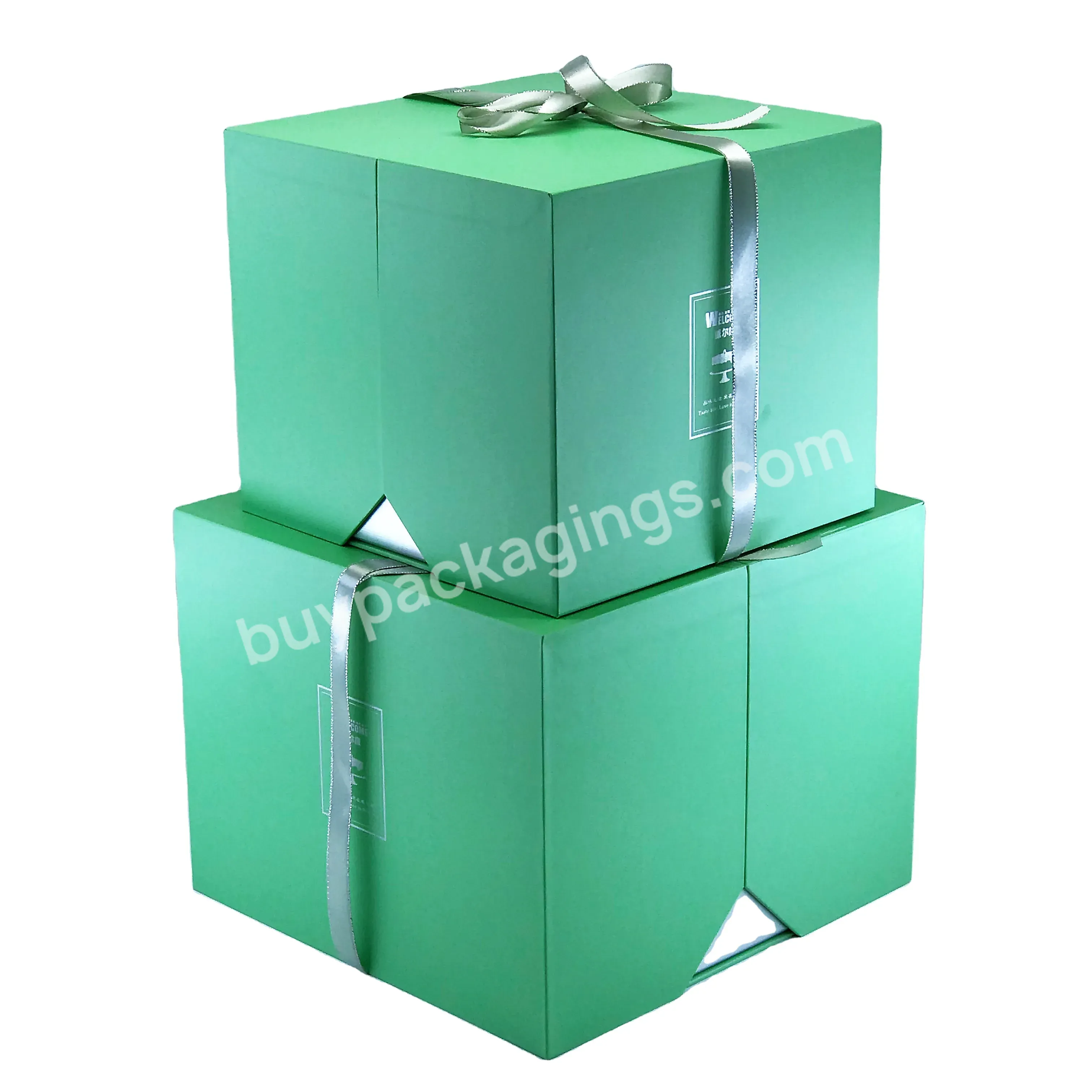 China Custom Logo Big Luxury Fashion Cardboard Boxes With Ribbon Handle Square Double Door For Sets Rose Flower Box Packaging - Buy Sets Rose Flower Box Packaging,Ribbon Handle Square Double Door,China Custom Logo Big Luxury Fashion Cardboard Boxes.
