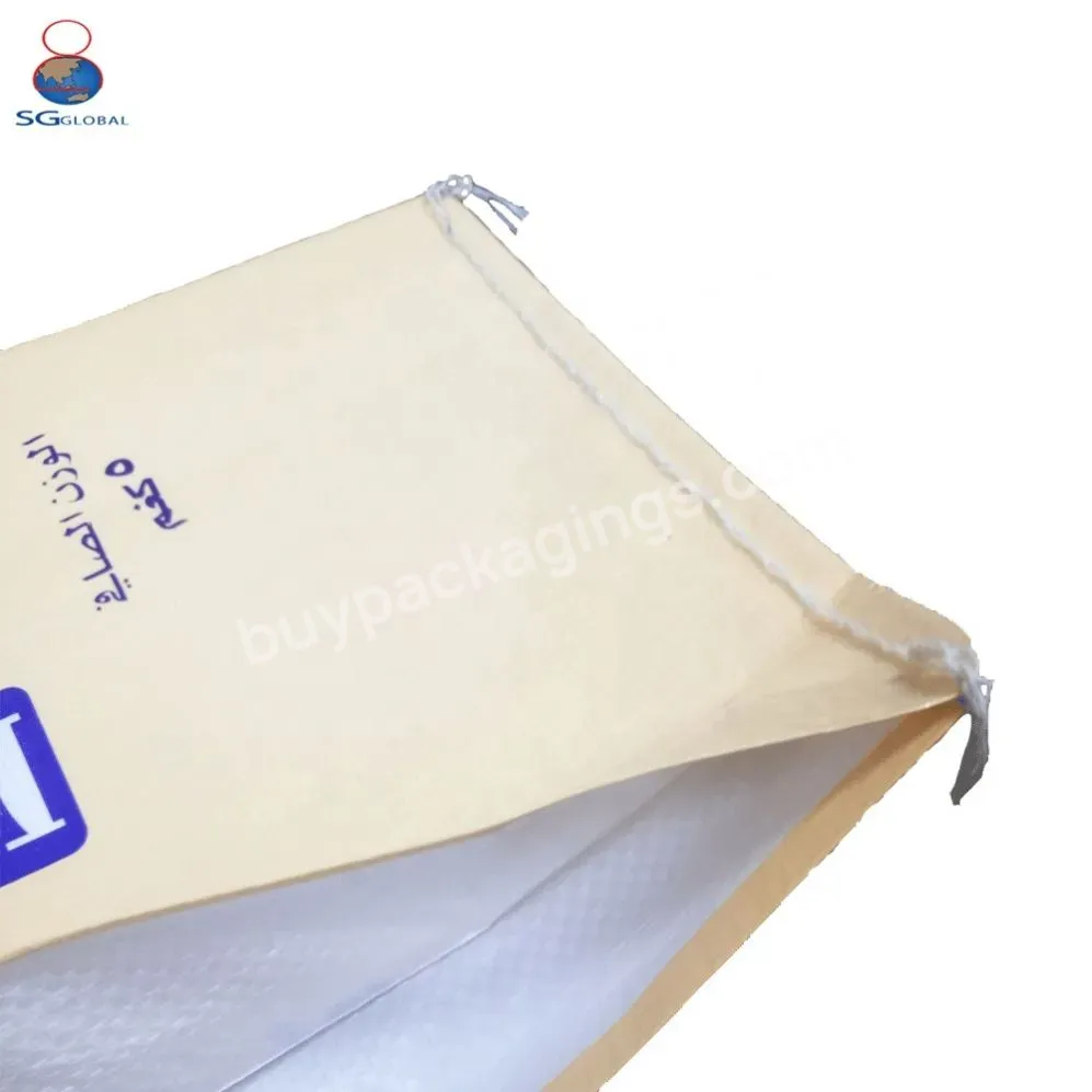 China Custom Printed Side Gusset M Pp Woven Bag 50 Kilograms Sacks Packaging For Feed Maize Rice Sugar Salt Flour - Buy Pp Woven Bag,Pp Woven Bags China,Pp Woven Bag 50 Kilograms.