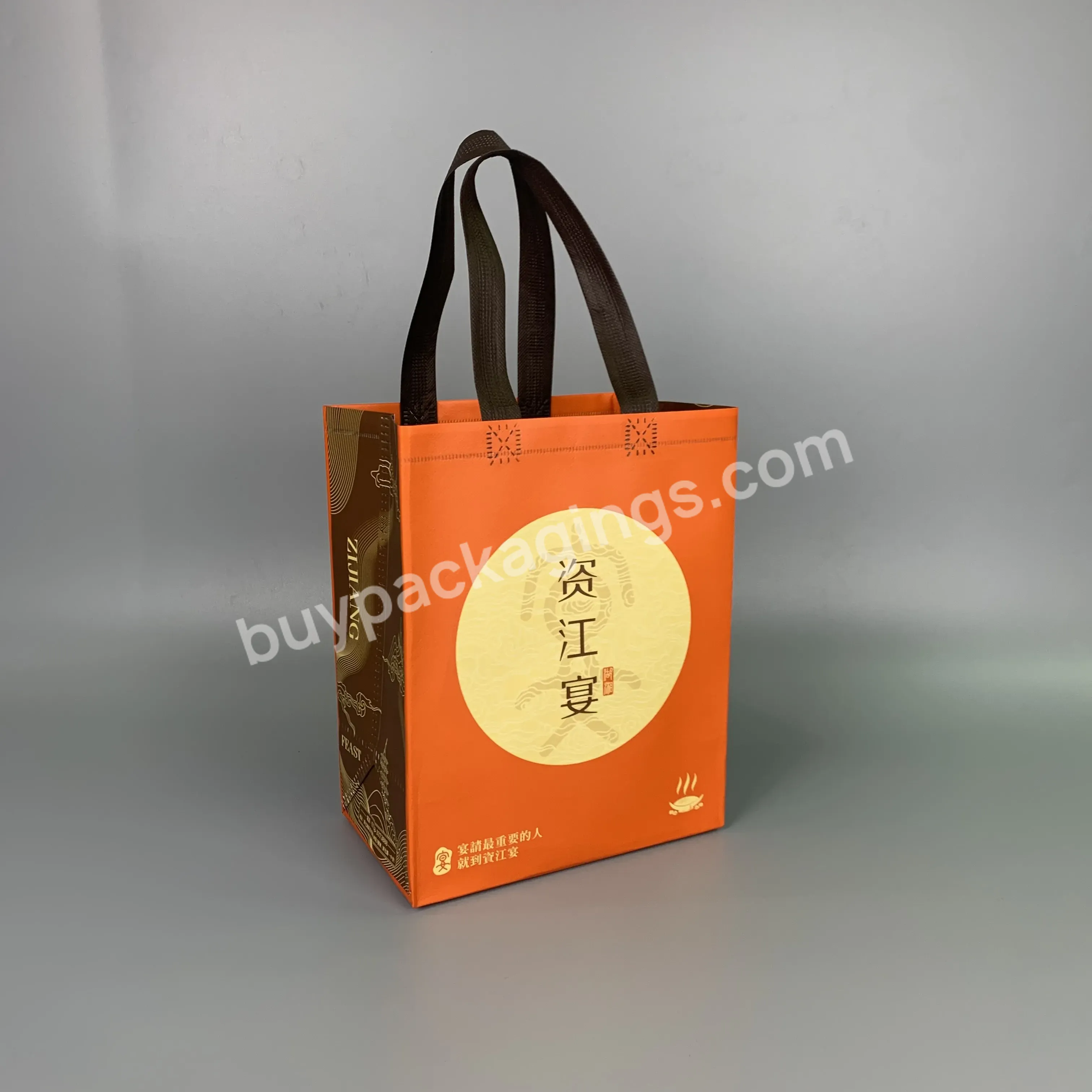 China Factory Eco Friendly Wholesale And Durable Foldable Waterproof Non Woven Food Shopping Bag With Handle - Buy Non Woven Food Shopping Bag With Handle,Non Woven Bag With Handle,Foldable Waterproof Non Woven Bag.
