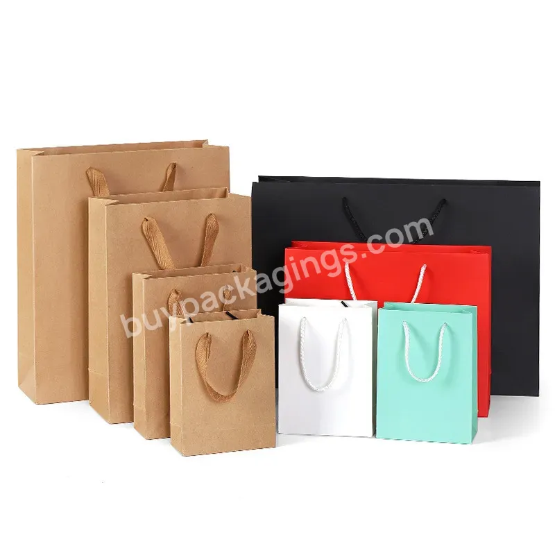China Factory Oem/odm Paper Kraft Paper Shopping Bag With Your Own Logo - Buy Kraft Paper Bag,Paper Bags With Your Own Logo,Paper Shopping Bag.