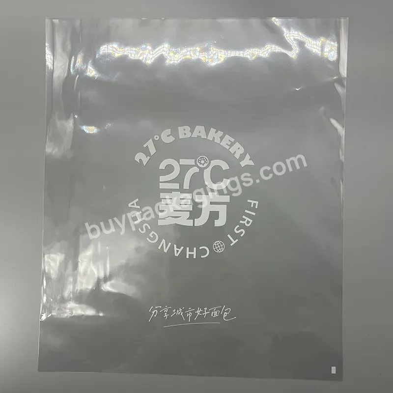 China Factory Transparent Clear Printed Flat Opening Opp Plastic Bag For Food Packaging - Buy Opp Plastic Bag,Opp Bags For Packing,Food Packaging Bag.