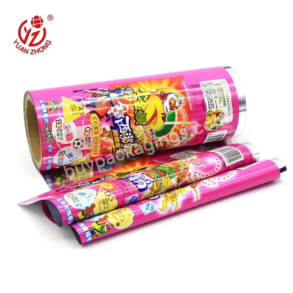 China Manufacturer Custom Plastic Sachet Packaging Laminating Film For Snack Food/candy/nuts/biscuit Packaging - Buy Film Roll,Plastic Roll,Laminating Film.