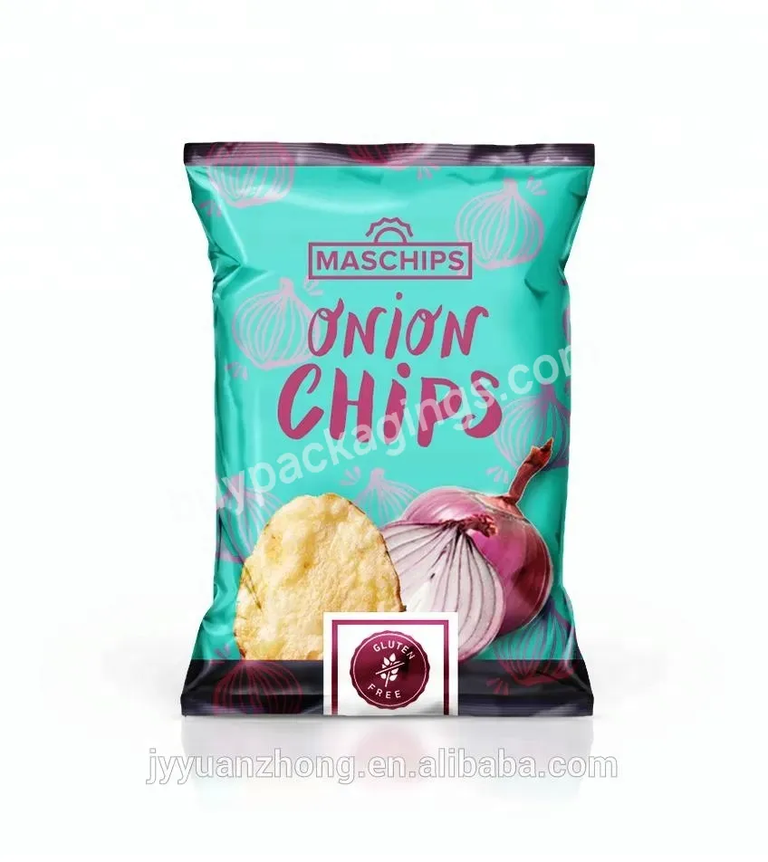 China Manufacturer Custom Printing Heat Sealing Snack Pouch Potato Chips Packaging Bags - Buy Chips Packaging Bags,Plantain Chips Packaging Bags,Snack Bag Reusable.