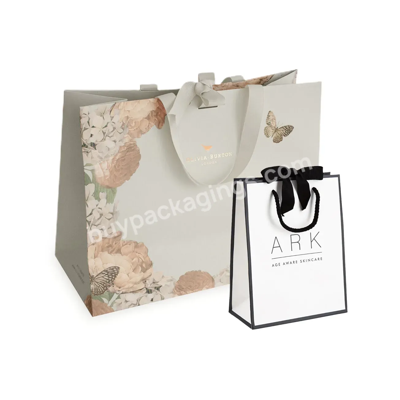 China Manufacturers Personalised Luxury Boutique Giftbag Packaging Custom Pink Paper Thank You Gift Bags With Logo Print - Buy Giftbag,Paper Gift Bag,Paper Bag With Logo Print.