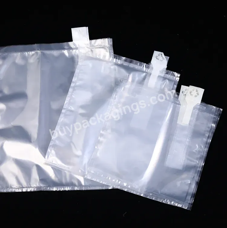 China Manufacturers Protective Cushioning Material Air Pillow Bag Transparent Air Cushion Bag - Buy Air Column Bag,Air Bags,Transparent Plastic Bag.