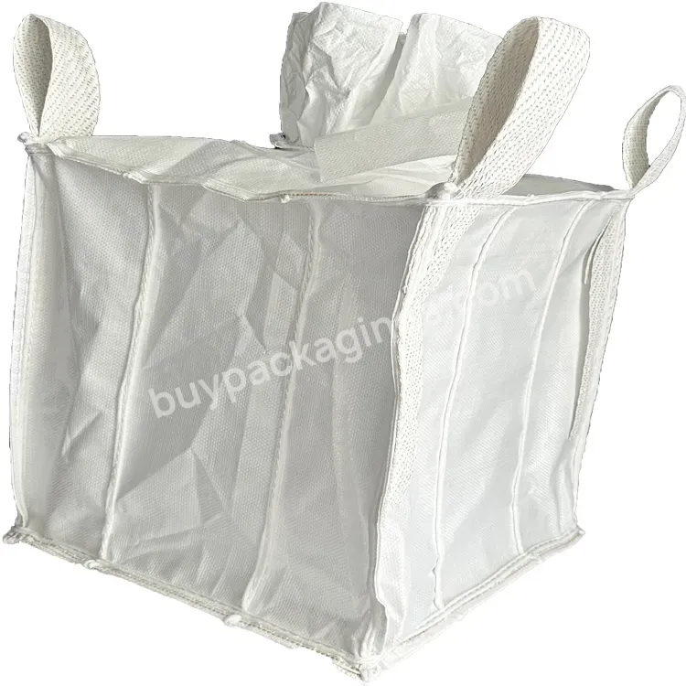 China New Design 100% Pp Bulk Big Plastic Bag Fibc 1000kg 1500kg Jumbo Ton Bags