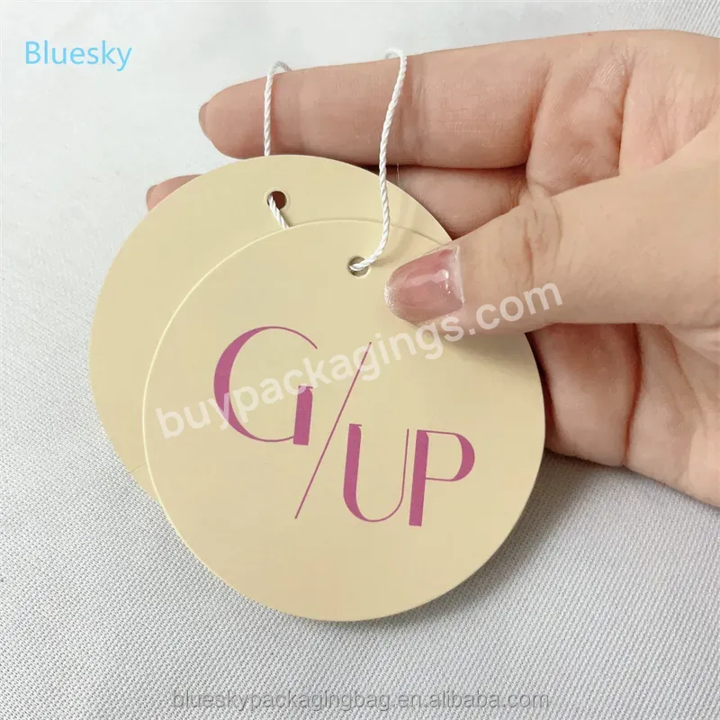 China Produces And Prints High-quality Brands And Jeans Tag Coated Paper Kraft Paper For Clothing Socks Paper Tag - Buy Custom Hang Tags,Hanging Tag For Clothes,Garment Hang Tags.