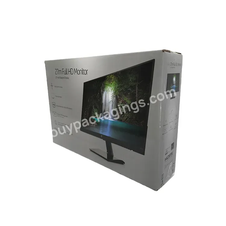China Supplier Cardboard Packaging Boxes Design Tv Television Computer Flat Box For Sale - Buy Packaging Boxes Design,Flat Box Packaging,White Boxes Cardboard Packaging.