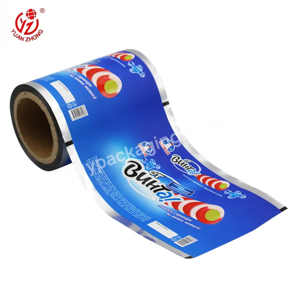 China Supplier High Quality Food Grade Custom Printing Packaging Roll Film For Ice-cream - Buy Plastic Food Film,Roll Film Scanner Laminating Material Shrink Film Stretch Wraps Packaging Film Roll,Bopp/pet Material Food Roll Film Plastic Packaging Wraps.