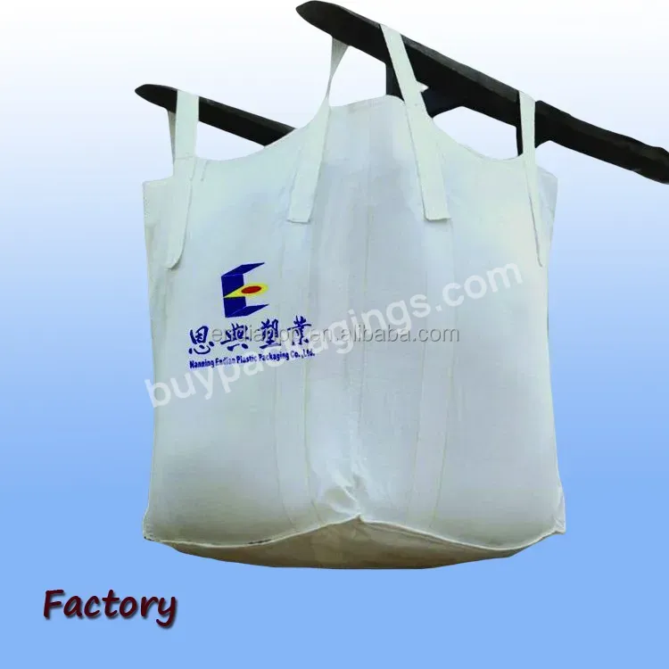 China Supplier Jumbo Bulk Big Bag For Sand And Transport - China Plastic Bag And Packaging Bag - Buy Big Bag,Sand And Transport Jumbo Bag,Plastic Bulk Bag.