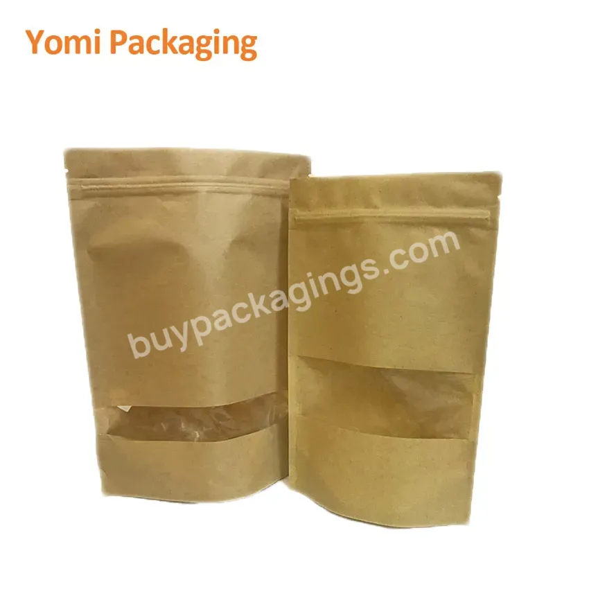 China Supplier Stand Up Pouch Ziplock Food Grade Packaging Plastic Bags Kraft Paper Bag Large - Buy Kraft Paper Bag Large,Food Grade Packaging Plastic Kraft Paper Bag Large,China Supplier Stand Up Pouch Ziplock Kraft Paper Bag.
