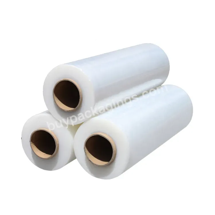 China Supplier Transparent Waterproof Lldpe Pallet Packing Wrap Stretch Film Roll - Buy Transparent Packing Film,Transpatrent Stretch Film,Waterproof Plastic Wrap Roll.