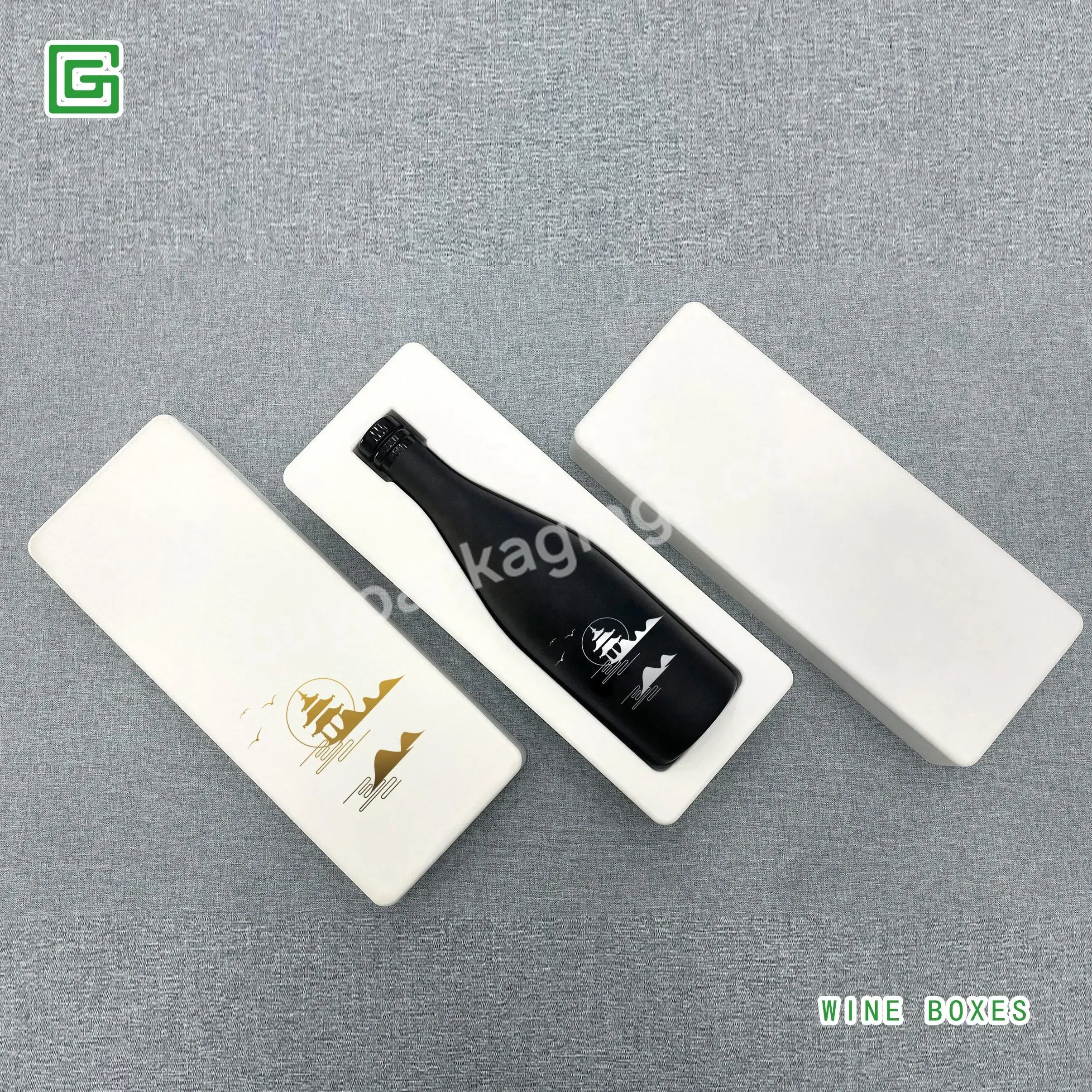 China Supplier Wholesale Custom Bio-degradable Box Paper Wine Molded Pulp Packaging - Buy Paper Pulp Molded Packaging,Pulp Mold Box Packaging,Pulp Mold Packaging.