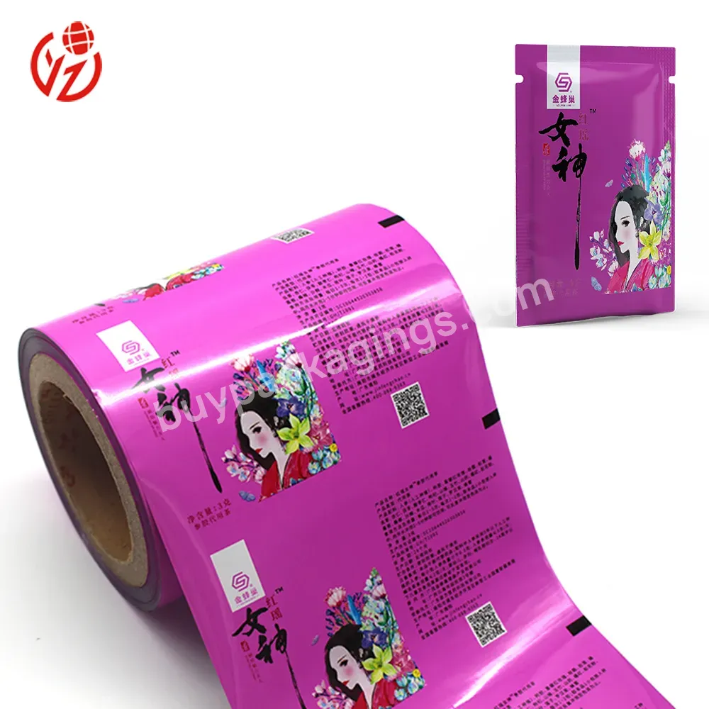 China Supplier Yuanzhong Custom Logo Aluminum Foil Food Packaging Sachet Plastic Film Roll Sachet Packaging - Buy Sachet Packaging,Food Packaging Film Roll,Packaging Film.